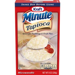 2 x Kraft Minute Tapioca (8 oz Box) (EXP 09/02/28)