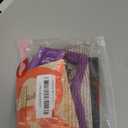 rabbitgoo Small Dog Harness, Step-in Soft Mesh Puppy Vest with Safety Buckle, Breathable Reflective Pet Harness for Small Sized Dogs, Purple M (M(Chest:16.0"-18.5"))