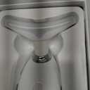 ELISHINE 7 Color Face and Neck Massager Light Therapy, Red Light Based Facial Massager for Skin Care, Smoothing, Firming (White)