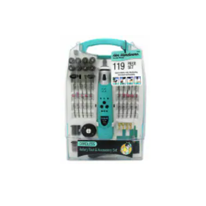 Her Hardware Ladies Cordless Rotary Tool Kit Hobby Set