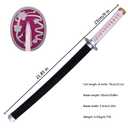 Sanshimoxing 31inch Tsuyuri Kanawo Cosplay Sword - Anime Replica, Suitable for Character Dress Up, Collection Decoration, Not Sharp