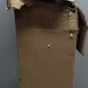 TIMRIS Large Rustic Wooden Decorative Lantern Set of 2, Modern Farmhouse Distressed Whitewash Floor Candle Lanterns, Indoor/Outdoor Hanging Lanterns for Home Decor (No Glass)