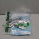 TAROSE Stocking Holders for Mantle, Christmas Stocking Holder Set of 6, Mantle Clip Fireplace Hooks Hanger for Christmas Party Decoration Supplies (Black)