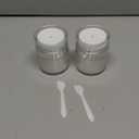 Airless Pump Jar 1.7 oz 2 Pack, Premium Quality Leakproof Acrylic Moisturizer Dispenser with Precise Pump, Refillable Travel Containers for Lotion, Skincare, Makeup, Face Cream