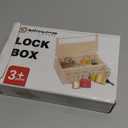 Montessori Lock and Key Toy Set for Kids, Educational Locks and Keys Toy, Montessori Materials Homeschool Preschool Educationl Toys for 3+ Year Old Toddlers (6 Pack Locks), LOCKS KEYS 01