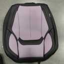 Coverado Seat Covers, Car Seat Covers Full Set, Leather Seat Covers for Cars, Car Seat Protector, Black Car Seat Covers Front Seats and Back Seats Universal Fit for Most Cars Purple