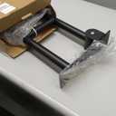 Toilet Grab Bar 30.3 Inch, YuanDe Flip Up Grab Bar with Paper Holder,Matte Black Anti-Slip Safety Bars for Toilet, Stainless Steel Knurled Toilet Handles for Seniors Disabled Elderly Pregnant