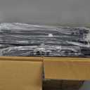 Furnulem 5-Tier Corner Shelf, Narrow Bookshelf with 2 Storage Drawers, 65.16" Tall Bookcase, Standing Shelf Organizer Unit for Living Room, Bedroom, Metal Frame, Wood Display Shelf(Black Oak)