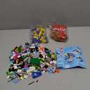 FUN LITTLE TOYS 1100 PCS Building Blocks for Kids 6-12, STEM Learning Bulk Bricks Set, 147 Shapes 17 Colors, Compatible with All Major Brands, Creative Educational Toy Gift