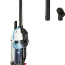 Amazon Basics Upright Bagless Vacuum Cleaner for Carpet and Hard Floors, Washable Filter, Crevice and Upholstery Tools, Detachable Handle, Lightweight, 1.7L Dust Cup, 25ft Cord, Black/White
