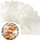 Clear Candy Wrappers for Caramels (300 Pcs 5 x 5 inches) - Natural Clear Cellophane Wrapper - Candy Wrapping Paper for Caramel, Chocolate, Nougat, and Lollipops