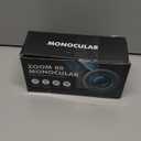 Monocular Telescope 80 x 100 High Powered Monoculars for Adults with Tripod, Monocular for Smartphone Suitable for Bird Watching Larger Vision Monoculars for Adults with BAK4 Prism & FMC Lens Black