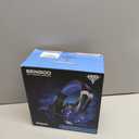 BENGOO G9000 Stereo Gaming Headset for PS4 PC Xbox One PS5 Controller, Noise Cancelling Over Ear Headphones with Mic, LED Light, 7.1 Surround Sound, Soft Memory Earmuffs for Nintendo Xbox Series X|S (Blue)