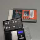 Weigh Gram 200g Digital Pocket Gram Scale 0.01g Accuracy, 200g x 0.01g Mini Digital Grams Scale, Small Food Scale, Jewelry Scale, Ounces Grains Scale With100g Calibration Weight