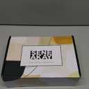 Senea Kay Rectangular Tissue Box Cover - Decorative Faux Book Tissue Box Cover, Rectangule Tissue Holder Dispenser Large Enough to Fit Rectangular Tissue Boxes Chic Modern Decor (Khaki Neutral)