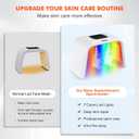 Holsn LED Light Therapy for Face Body with Spray LED Face Mask Light Therapy,Cycle Therapy Light & Time Preset & Adjustable LED Brightness Red Light Therapy Face Mask Beauty Salon Home SPA