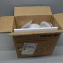 Bathroom Ventilation Fan with Light,With light color controller,12W Square LED 3000K/4500K/6000K,141 CFM,0.7 Sones Quiet Bathroom Exhaust Fan,White(3-Colour LED)