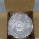 Qeirudu 6 oz Mini Clear Plastic Bowls, 80 Pack Disposable Hard Plastic Party Serving Bowls for Fruit, Desserts, Parfaits, Ice Creams, Snacks