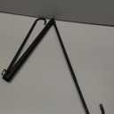 Hanging Closet Rod Adjustable Width Height Closet Rods For Hanging Clothes Black Closet Extender Hanging Rod Clothes Space-Saving Hanging Bar Organizer (1 Pack Black)