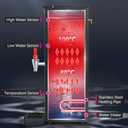 Water Boiler Eletric Commercial Hot Water Dispenser Countertop 10L Black Automatic 1500W Fast Heating for Restaurant, Home, Office (Without Filter)