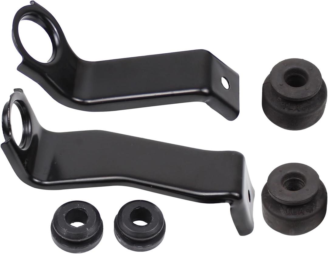 ApplianPar Stay Inter Cooler Bracket and Bushing Kit for Civic 2016 2017 2018 2019 2020 2021