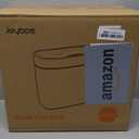 JOYBOS Bathroom Trash Can,3 Gallon Waterproof Automatic Small Bathroom Garbage Can with Lid, Slim Motion Sensor Plastic Narrow Trash Bin for Bedroom, Kitchen, Office,RV White