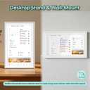 15.6" Smart Digital Calendar, No Subscription WiFi Touch 1080P Photo Frame | No subscription fees, cross-platform WiFi sync iCloud, Google & Outlook, all-in-one FHD touch family organizer photo frame