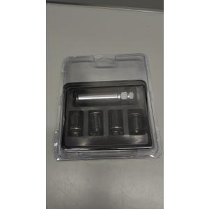 Gorilla Automotive 21631BC Black Chrome Small Diameter Wheel Locks (12mm x 1.50 Thread Size)