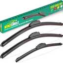 26" 18" 14" Windshield Wiper Blades Replacement for Honda Civic Hatchback 2017 2018 2019 2020 2021 Premium All Weather Front Rear Wipers Set - OEM Quality (Pack of 3)