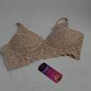 Maidenform Women's Wireless Bralette, Pure Comfort Lace Longline Bra, Convertible Bra for Women 34C
