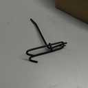 Moxweyeni 2 Inch Grid Wall Hooks 25 Pcs Gridwall Panel Hooks Store Garage Wall Mount Organizers Storage Grid Display Hangers for Retail, Craft Show, Home Setup, Customized Display(Black)