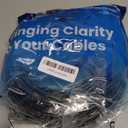 Ultra Clarity Cables Cat 6 Ethernet Cable 100 ft, Outdoor&Indoor 10Gbps Ethernet Cable, High Speed Cat6 Cable RJ45 LAN Internet Cable for Computer, Router, Modem, PS4/5, Xbox, Gaming - Black