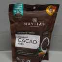Navitas Organics Cacao Nibs Unsweetened Dark Chocolate Crunch Antioxidants, Minerals, Fiber For Trail Mix, Baking & More USDA Organic, Fairtrade, Non GMO, Gluten Free, Non-alkalized (8oz. Bag 76 Servings) (8 Ounce (Pack of 1)