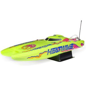 Pro Boat Blackjack 24" V2 Catamaran Brushless Heat Wave Visual RTR PRB08049T1 (Yellow)