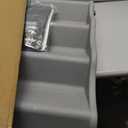 Amazon Basics Foldable Non-Slip Pet Stairs, Steps for Dogs and Cats, 14.6'' W x 22.75'' D x 19.5'' H, Grey