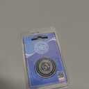 (Years 1-55) NA 51 Year Medallion, Silver, Blue Color Plated, Epoxy Covered Narcotics Anonymous Coin (NA 51 Year Medallion)