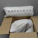Premium Goose Down Pillows Standard Size - 700+ Fill Power, Down Pillow for Stomach Sleeper, 100% Cotton 500 TC Cover Down Pillow Standard Size Plush Pillow 1 Pack 20"x26"