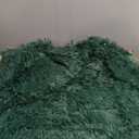 Smoofy Fluffy Queen Comforter Set, Faux Fur Comforter Set Queen Size, Luxury Fuzzy Bedding Set, Soft Shaggy Bed Set for All Season, 3 Pieces - 1 Comforter & 2 Pillowcases, Dark Green