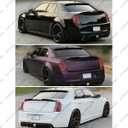 Roof Spoiler & Rear Spoiler Compatible with Chrysler 300 2011-2023