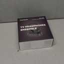 Wireless Headphones for TV with LED Display, TV Headphones Wireless for Seniors with Transmitter Charging Base, No Audio Delay Bluetooth V5.3, Plug and Play, Gift for Hearing Impaired (Dark Gray)