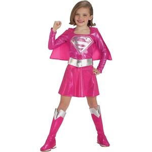 Rubies DC Comics Superheroes: Supergirl Costume Dress for Kids, Girl's Medium
