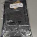 Mordimy 100% Cotton Waffle Weave Kitchen Towels, 13 x 28 Inches, Super Soft and Absorbent Buffalo Check Dish Towels for Drying Dishes, 4-Pack, Black & White