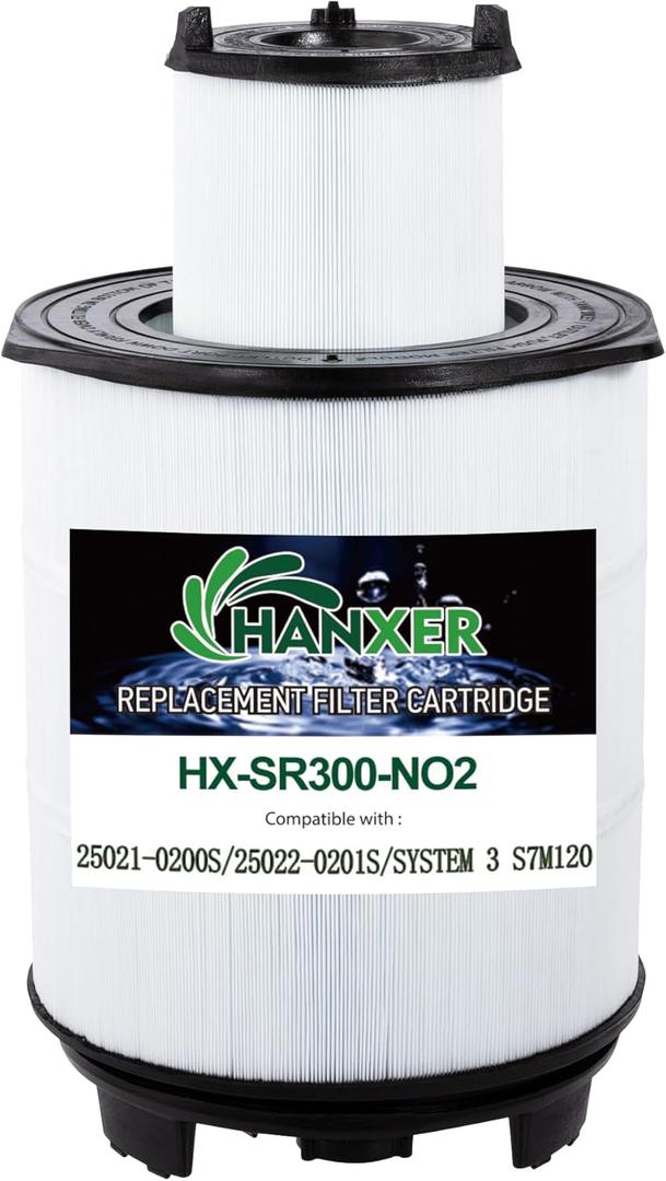 S7M120 Inner and Outer Set Pool Filters Replace for Sta-Rite System 3, 25021-0200S, 25022-0201S, SR300 Pool Filter Cartridge, 300 Sq.Ft. Filtration Area S7M120 Inner and Outer Set Pool Filters Replace for Sta-Rite System 3, 25021-0200S, 25022-0201S, SR300 Pool Filter Cartridge, 300 Sq.Ft. Filtration Area