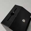 Metal Donation Box with Key Lock Magnetic Acrylic Sign Holder Suggestion Box Wall Mounted with 2 Iron Keys ballot box Cash Collection Safe Ballot Container (Black,8.4*5.8*6.9 Inch*1)