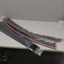 Set of 4 Front+Rear Smoke Sun/Rain Guard Outside Mount Tape-On Acrylic Window Visors Compatible with 03-08 Pilot