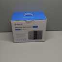 ORICO 4 Bay Raid Hard Drive Enclosure Support 8 RAID Modes for 3.5inch HDD Max up to 88TB for External Direct Attached Storage, Efficient Expansion Backup(Alluminum Alloy)-9848RU3