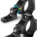 ZIDIYORUO Light Bar Mounts - 360° Rotation Mounts for Roll Bars, Mounting Fog/Driving/Work LED Lights on UTV, Jeep, Truck(1.75"-2" Bars) - for Off-Road Adventure & Farm/Ranch Night Work (2pcs)
