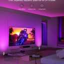 SUNVIE Smart Floor Can Light 5W RGBW Color Changing Up Lights Indoor with Timer 2700K-6500K Floor Spotlight Dimmable Uplighting Indoor Uplights for Plant Corner, APP Control Alexa & Google Home, 2PCS
