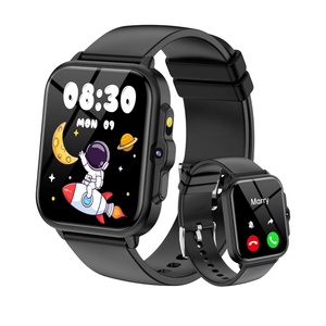 Smart Watch for Kids, 1.85" Fitness Tracker Kid Watch Pedometer, Heart Rate, Sleep Monitor, NO APP/Phone, Alarm Clock, Smartwatches with Video Music, IP68 Waterproof, Puzzle Games, Gift for Girls Boys
