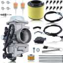 Carburetor for Honda Rancher 350 TRX350 Fourtrax 300 350 TRX300 TRX350 Foreman 400 450 TRX400 TRX450 ATV Air Filter Oil Filter Choke Cable Throttle Cable